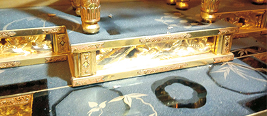 クリーニング前のお仏壇